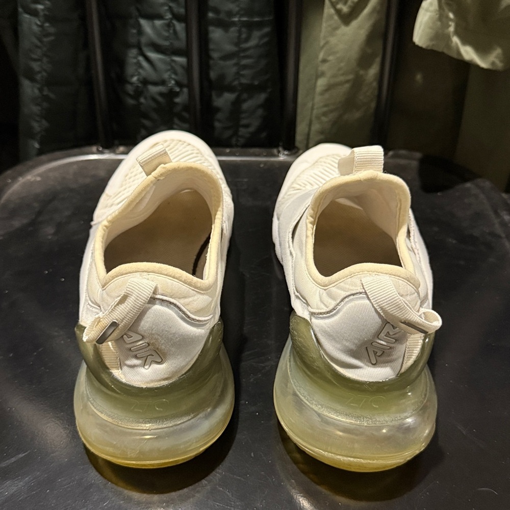 Nike Air Max 270 Extreme White Metallic Silver (GS) - Picture 4 of 6